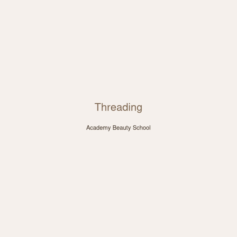 Threading